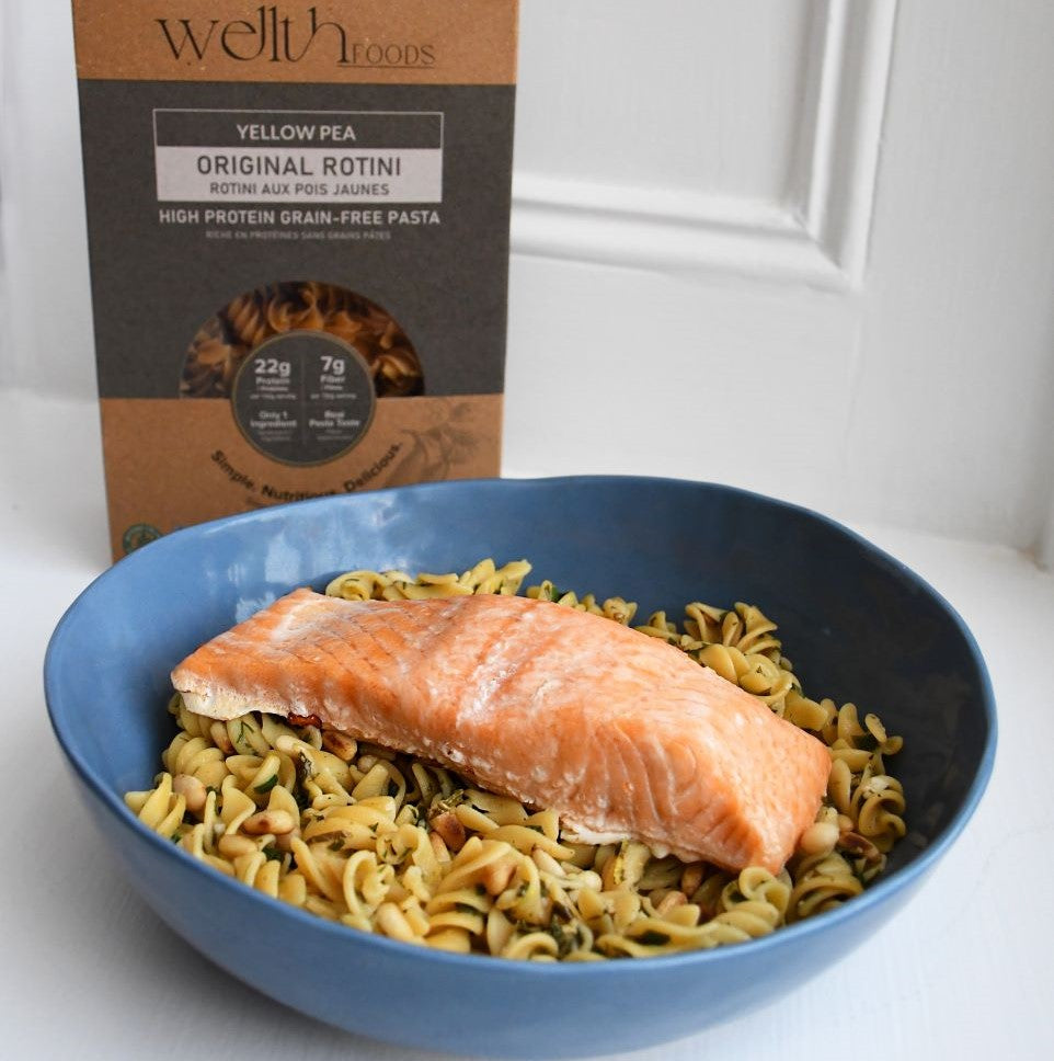 Lemon Herb High-Protein Pasta