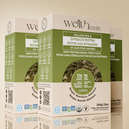 Yellow Pea Rotini | High Protein Grain-Free Pasta
